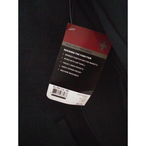 Swiss Tech Gray Jacket Size XL 16 18 - Picture 3 of 6